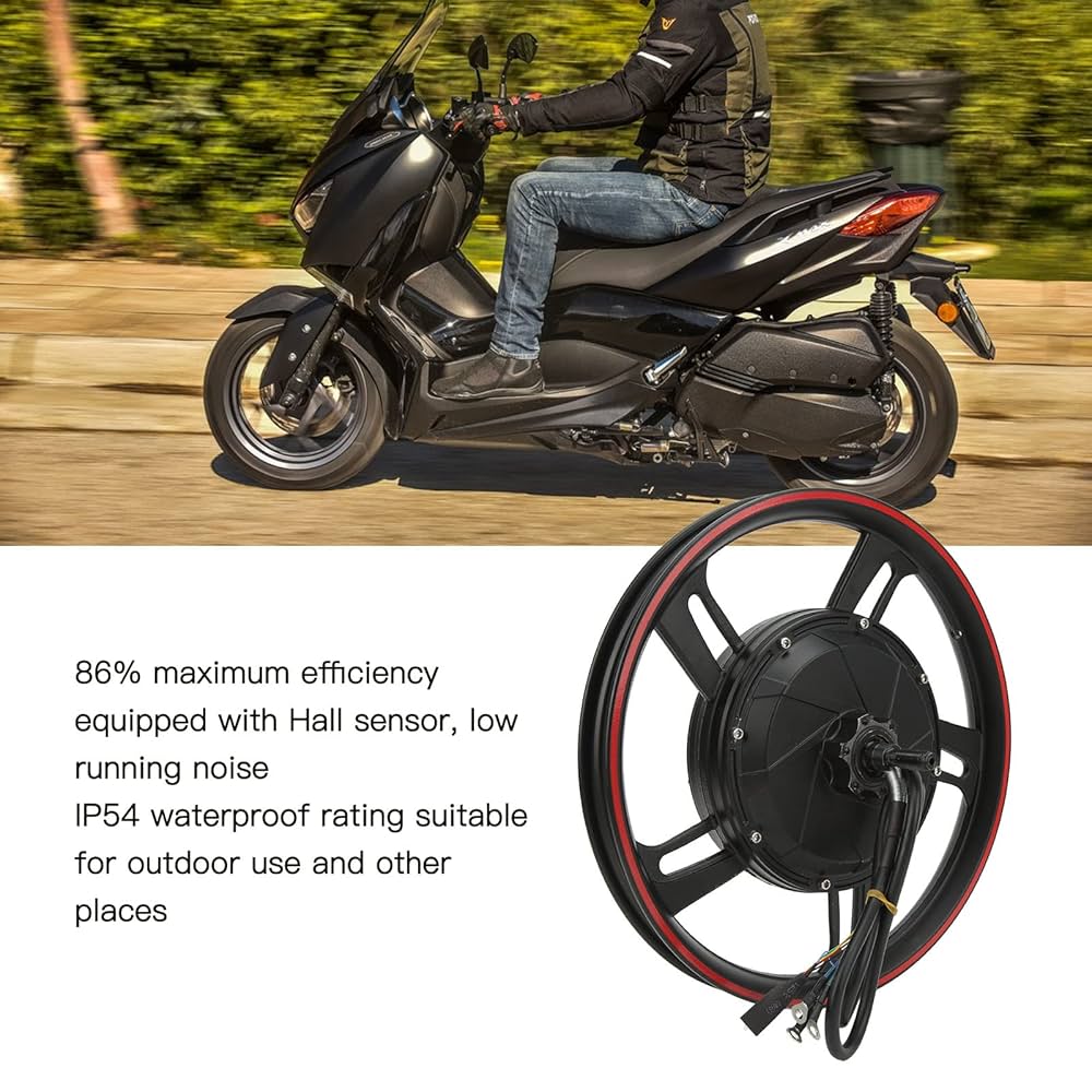 Amazon.co.jp: 16インチ電動ホイールハブモーター48‑72V 500W